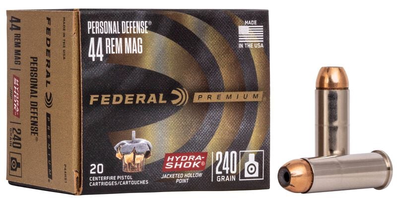 Federal Hydra-Shok 44 Mag 240GR JHP