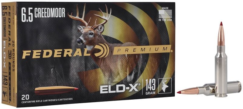 Federal Premium 6.5 Creedmoor 143gr ELD-X