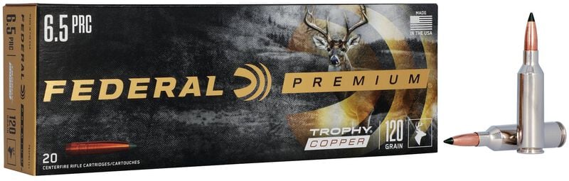 Federal Trophy Copper 6.5 PRC 120GR