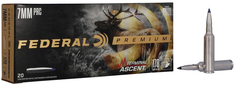 Federal 7mm PRC 170gr Terminal Ascent