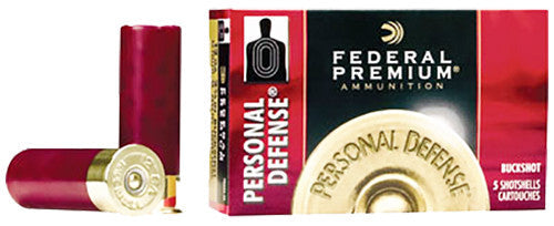 Federal Personal Defense 12GA 2-3/4" 9 Pellet 00 Buck Low Recoil