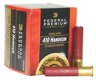 Federal Personal Defense 410 Ga 2-1/2" Pd 000 Buck 20RD/BOX