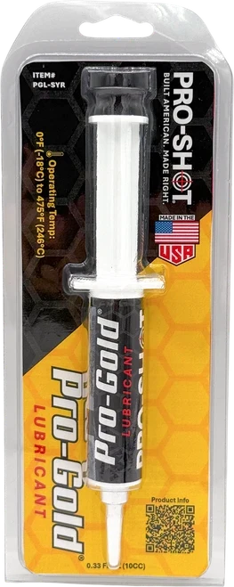 Pro-Shot Pro-Gold Lube 10 cc Syringe