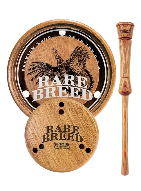 Primos Rare Breed Glass Wood Grain Pot Call