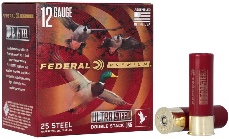 Federal Premium Ultra Steel Waterfowl 10 Ga 3-1/2" 1 5/8 oz - 25 Rounds