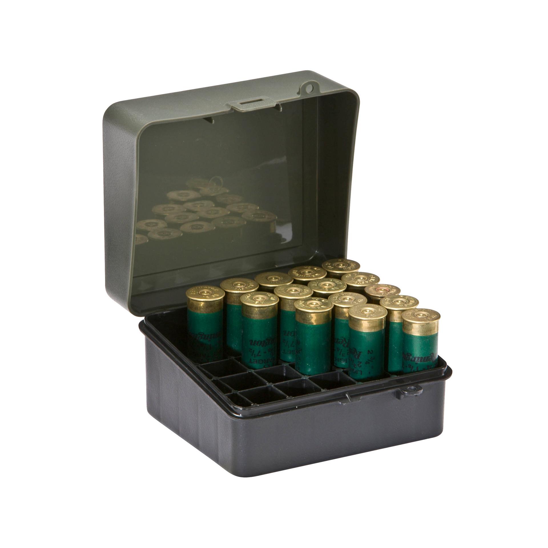 Plano 25-Round 12/16-Gauge Shotshell Case – 3.5"