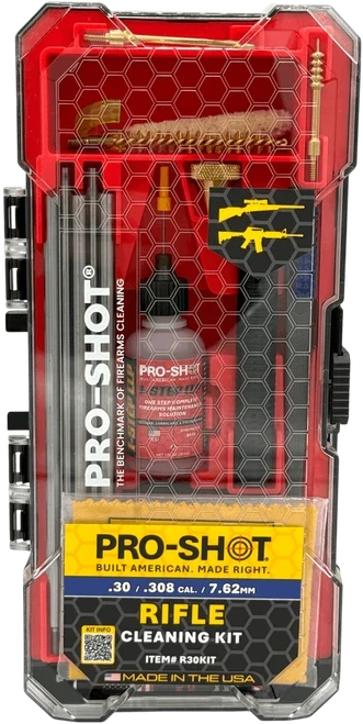 Pro-Shot .30 Cal. Rifle Boxed Cleaning Kit