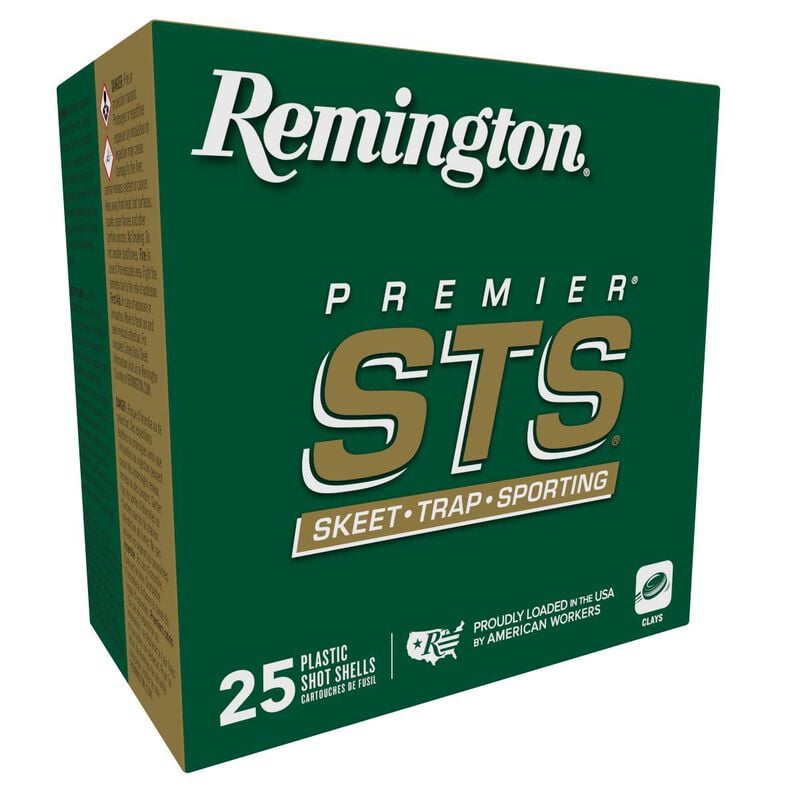 Remington - Premier STS - 12 Ga 2-3/4" - 1 1/8 oz - #8 Shot - 25 Rounds