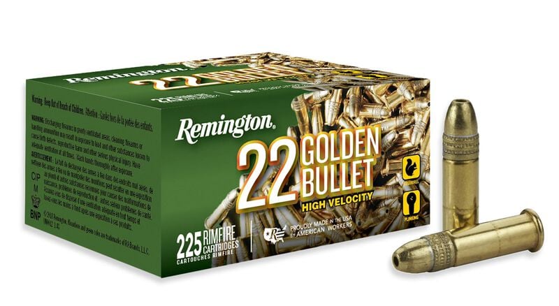Remington 1622E 22LR Golden Bullet Hv 36GR HP 225RD – 21229