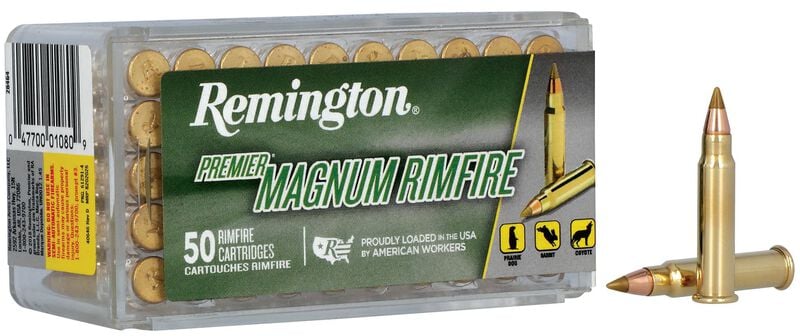 Remington PR17HM1 17 HMR 17GR Accutip-V Ammo Per/Box – 28464