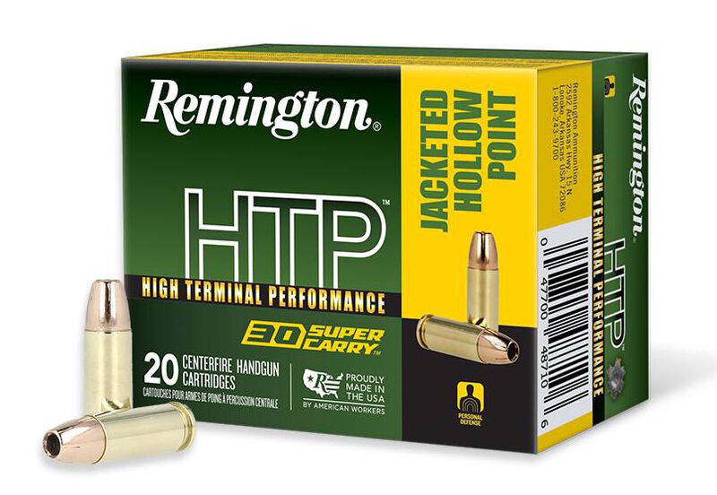Remington - HTP - 30 Super Carry - 100gr - 20 Rounds