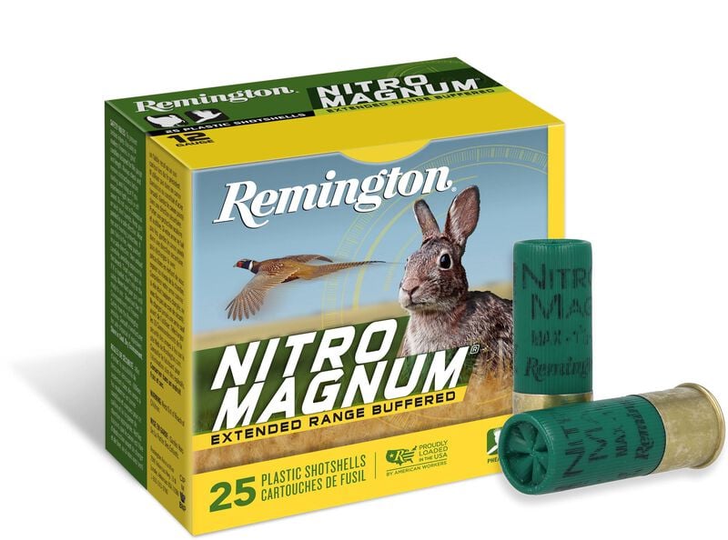 Remington NM12H4 Nitro MAG 12 Ga. 3" 1.7/8 Oz. #4 Lead Ammo – 26684