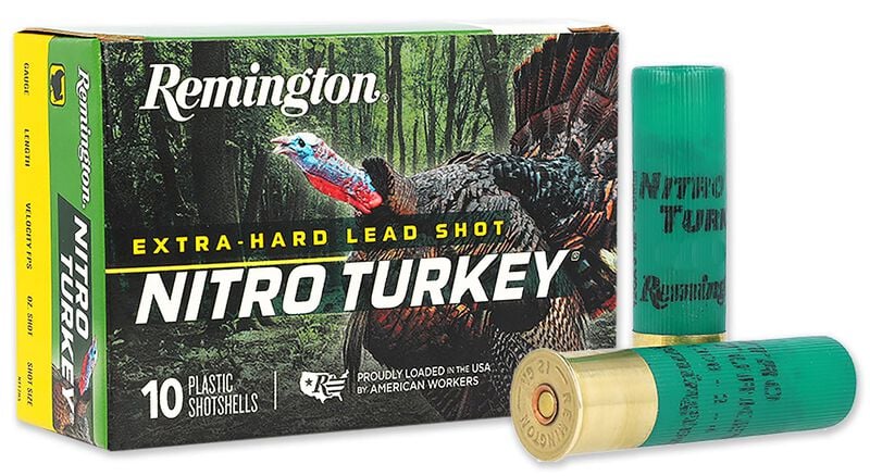 Remington NT12S5 12 Ga. 2.3/4" 1.1/2 Oz. #5 Nitro Turkey Ammo – 26688