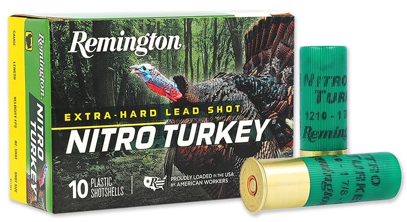 Remington NT12H6 12 Ga. 3" 1.7/8 Oz. #6 Nitro Turkey MAG Loads – 26697