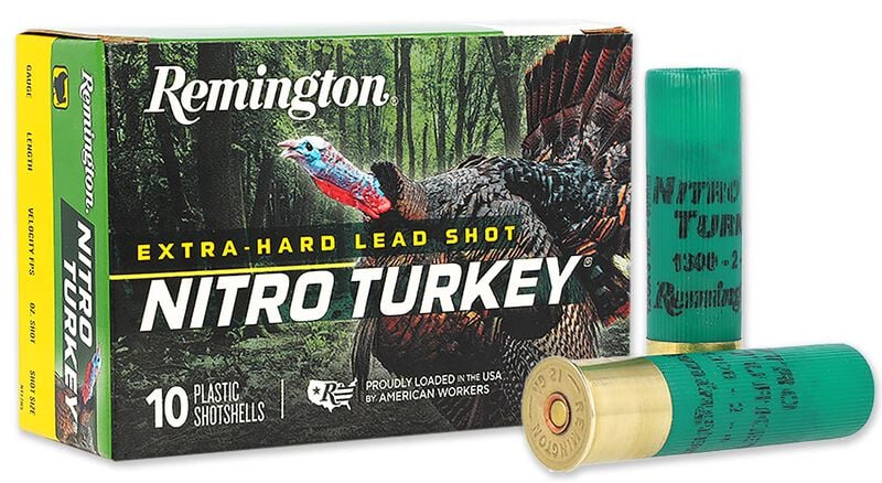 Remington NT12355 12 Ga. 3.5" 2 Oz. #5 Nitro Turkey MAG Loads – 26708