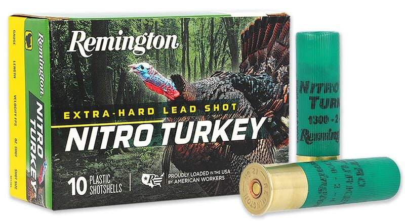 Remington NT12354 12 Ga. 3.5" 2 Oz. #4 Nitro Turkey MAG Loads – 26710