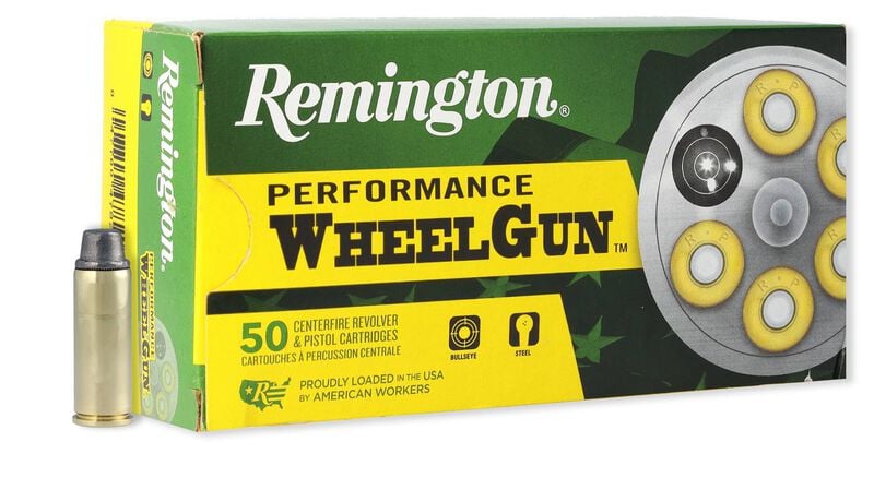 Remington RPW45C1 45 Colt 225GR Lead Swc Performance Wheelgun – 22338