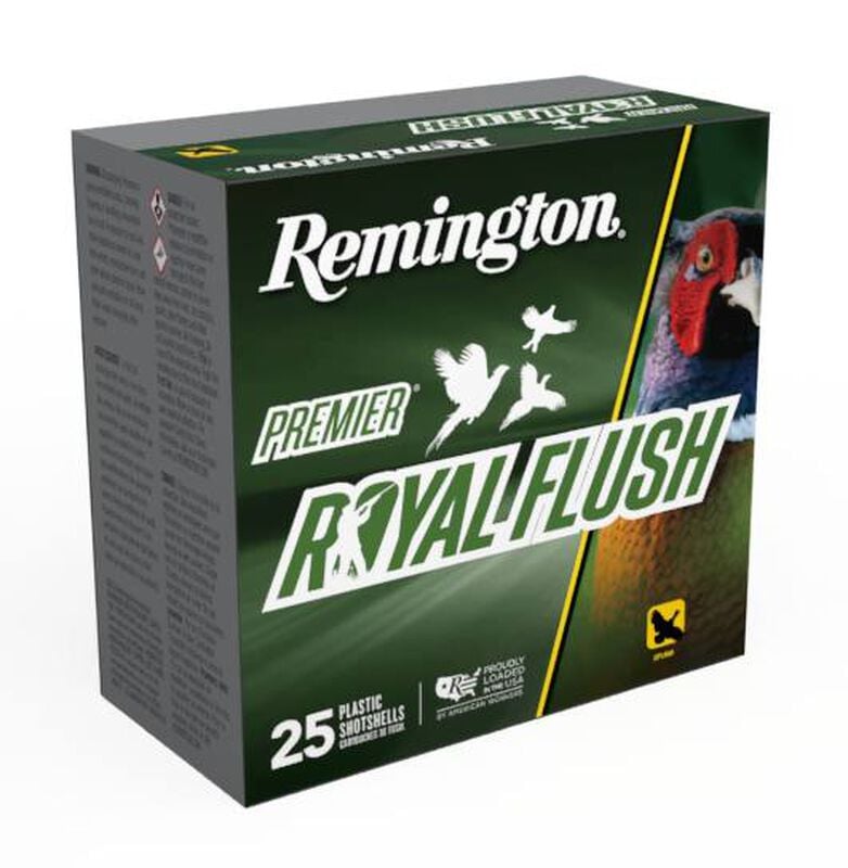 Remington - Royal Flush - 12 Ga 2-3/4" - 1 1/4 oz - #4 Shot - 25 Rounds