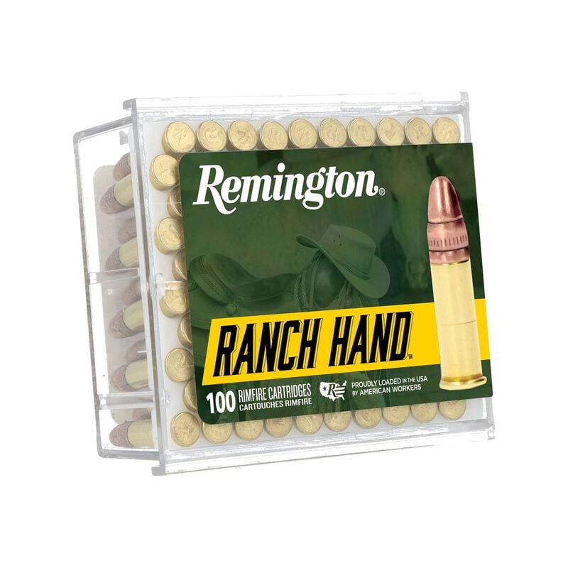 Remington Ranch Hand 22LR 40GR Plated Rn 100/BOX – R21263