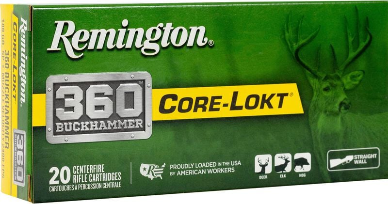 Remington R360BH4 360 Buckhammer 180GR Core-Lokt SP – R27742