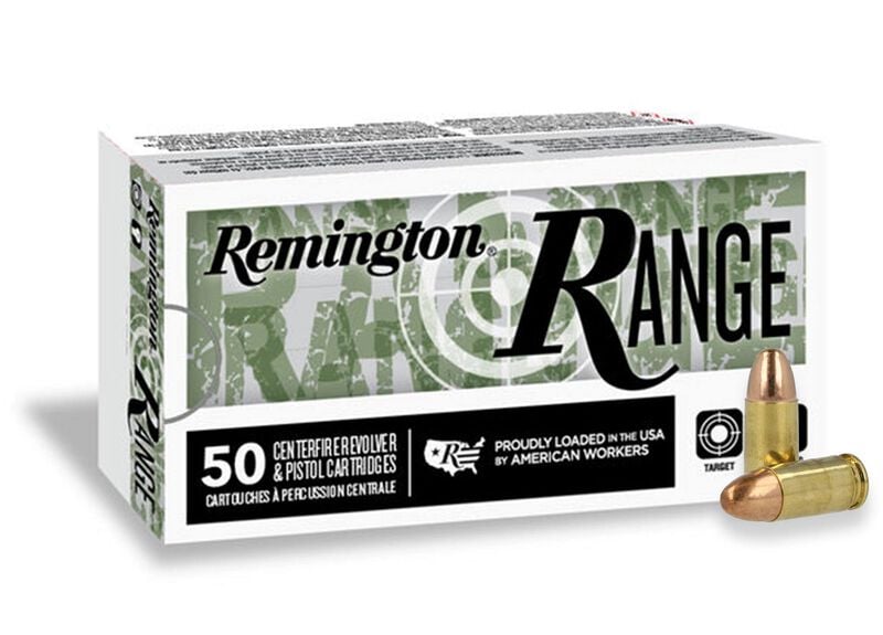 Remington - Range - 9mm Luger - 124gr - 50 Rounds