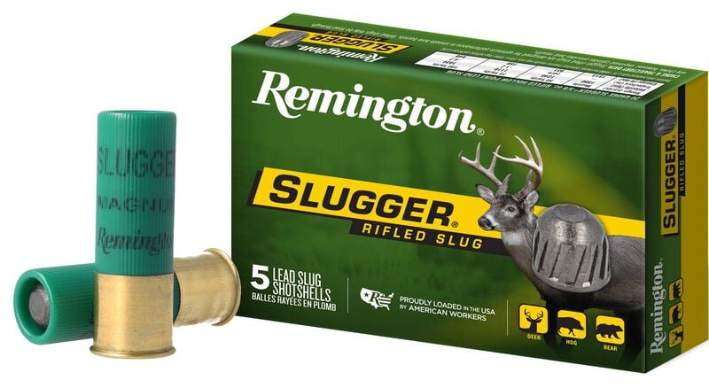 Remington S12MRS 12 GA 3" 1 Oz. Slugger Rifled Slug – 20270