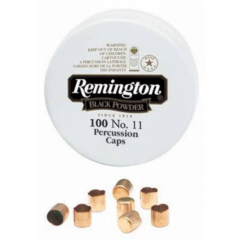 Remington Rem #11 Percussion Caps PER/100 – 22619