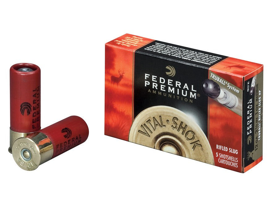 Federal Vital-Shok TruBall 12 GA 5-Rounds 2.75" Rifled Slug