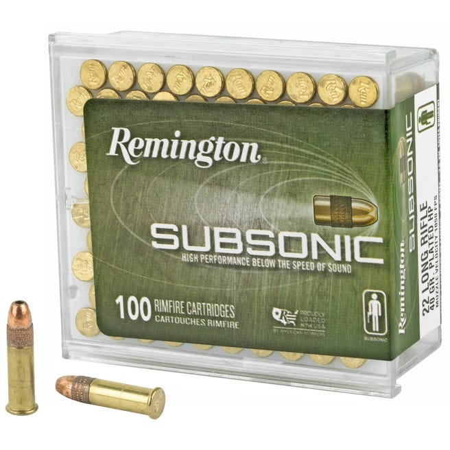 S22HP1A SUBSONIC 22LR LV 40GR COPPER PLATED HP