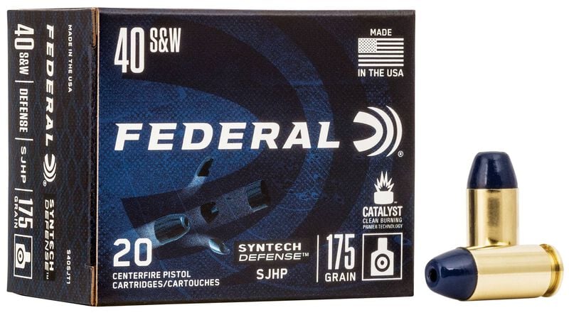 Federal Syntech Defense 40 S&W 175gr - 20 Rounds