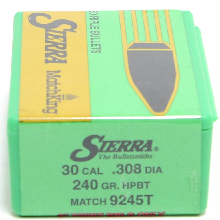Sierra .308 240 gr HPBT MatchKing Bullets - 50 Count