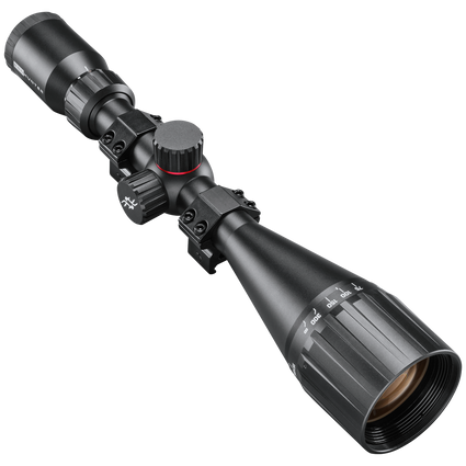 Simmons Pro Hunter 6-18x50 Truplex riflescope in black, front-side view