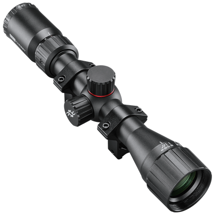 Simmons Pro Target Air 2-7x32 Truplex riflescope in black, front-side view