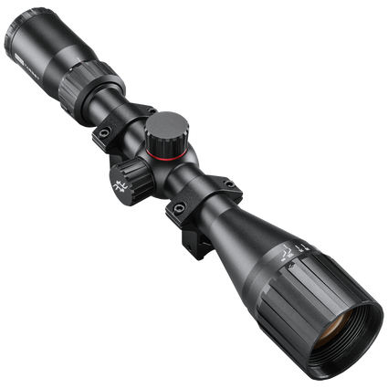 Simmons Pro Target Air 3-9x40 Truplex riflescope in black, front-side view