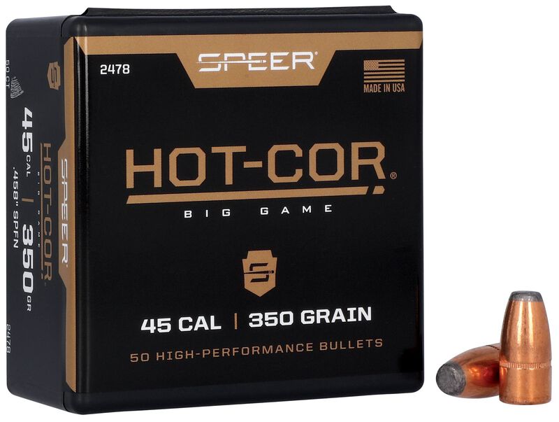 Speer Hot-Cor .458 350gr Bullets - 50 Count