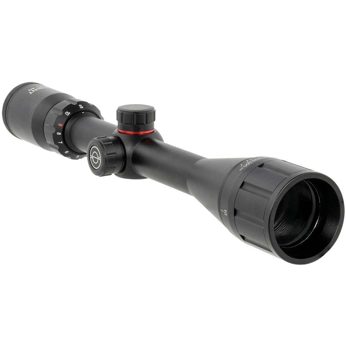 Simmons 8-Point 4-12x40 Truplex riflescope with Weaver rings, black