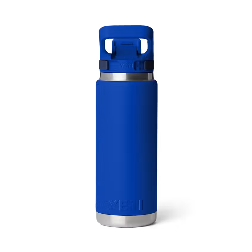 YETI Rambler 769 ML Water Bottle with Flip Chug Cap Royal Blue