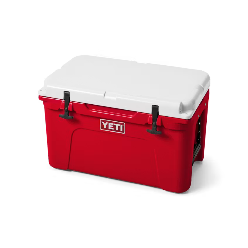 YETI Tundra Canada 45 Hard Cooler Red/White Badge