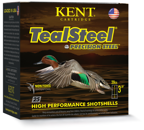 Kent TealSteel 20 Gauge shotshell ammunition