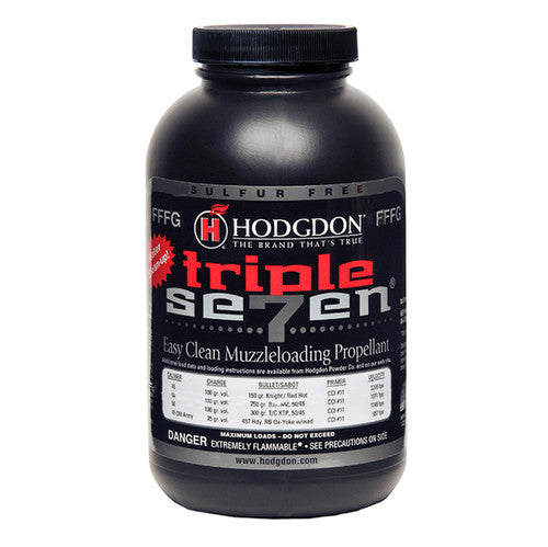 Hodgdon Triple Seven FFFG Granular Powder product package image