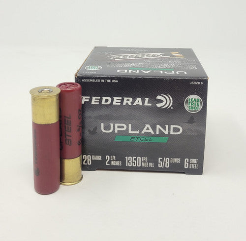 Federal Upland Steel 28GA 2 3/4" 5/8OZ #6