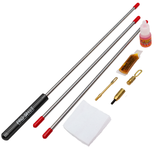 Pro-Shot Universal Boxed 36" 3 Piece .270 Cal. & Up Cleaning Kit