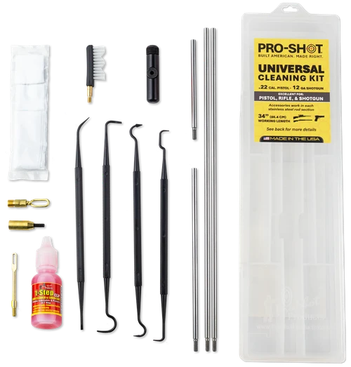 Pro-Shot Universal Boxed Kit With T-Handle .22 Cal. To 12 GA