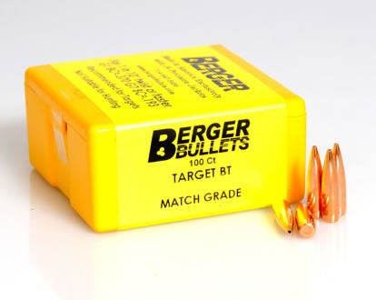 BERGER 30 CAL 168 GR VLD TARGET #30410-High Falls Outfitters