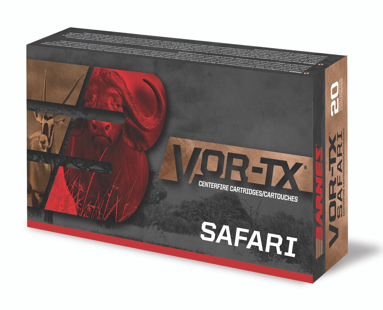 BARNES VOR-TX SAFARI 470 NITRO EXP 500GR TSX AMMO