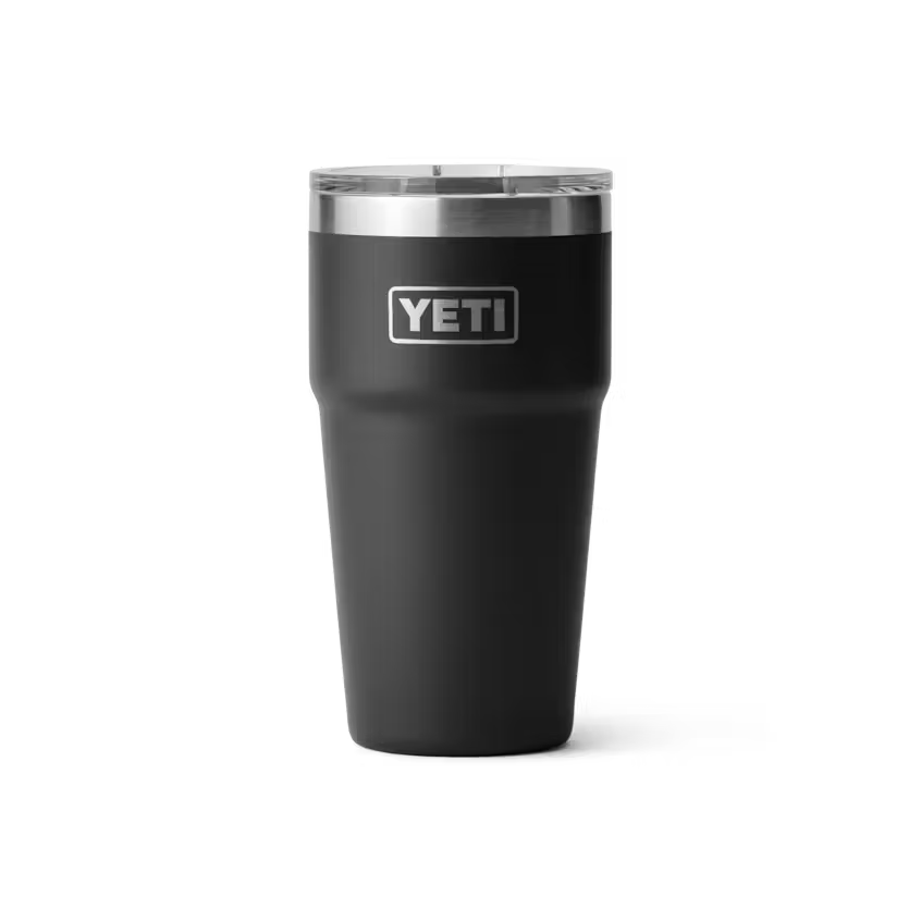 YETI Rambler 591 ml Stackable Cup with Magslider Lid Black