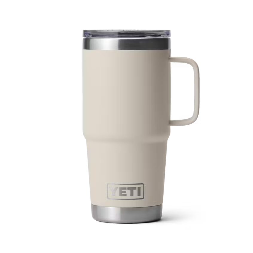 YETI Rambler 591 ml Travel Mug with Stronghold Lid Cape Taupe
