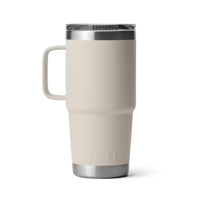 YETI Rambler 591 ml Travel Mug with Stronghold Lid Cape Taupe