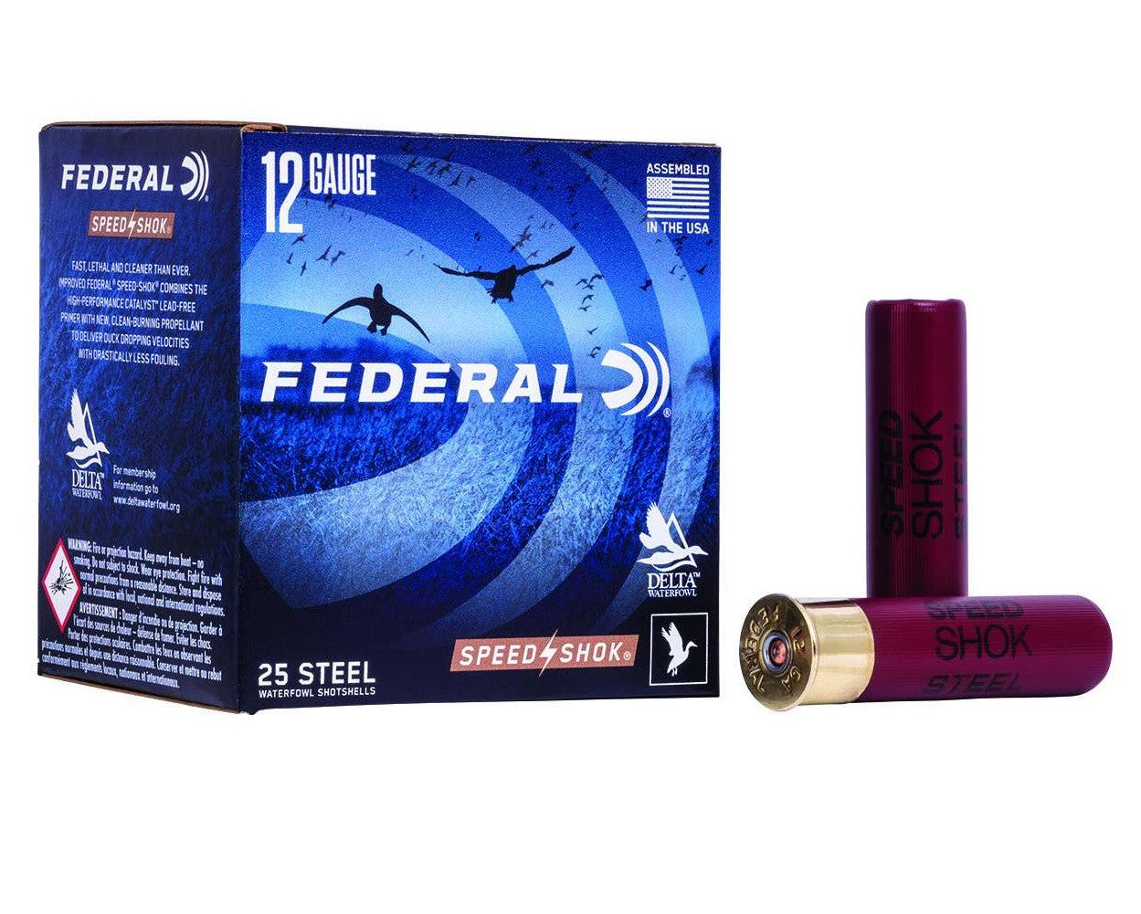 Federal Speed-Shok 12 Ga. 3-1/2" 1-1/2 Oz BBB HV Steel Ammo