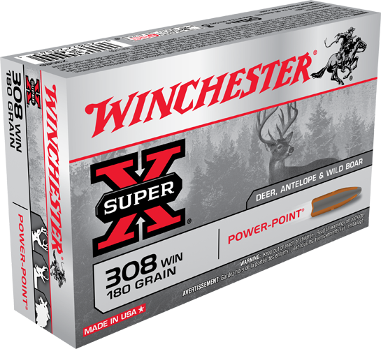 308 Winchester 180 Grs. gr. Super-X-High Falls Outfitters